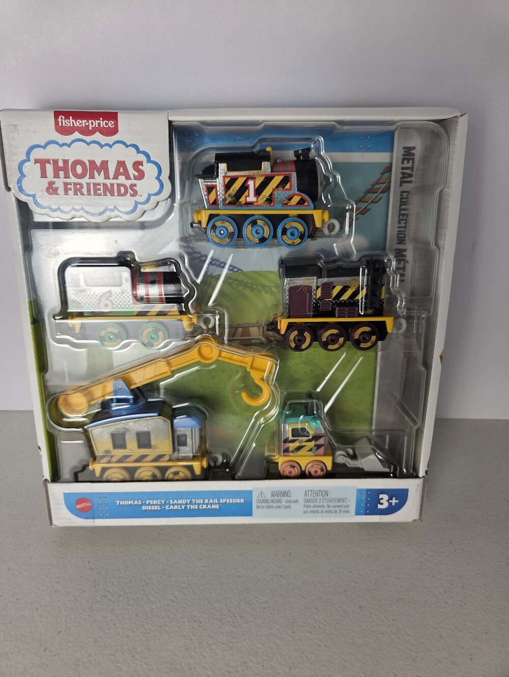 Thomas The Train & Friends Diecast Vehicle Set Construction Crew 5 Piece Set